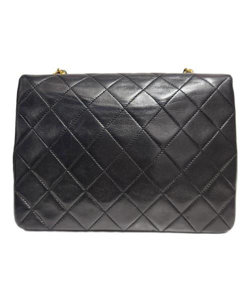 CHANEL（シャネル）CHANEL (シャネル) ミニマトラッセ20 シングルフラップチェーンショルダーバッグ A2000 1985-1993年製 ブラック サイズ:mini/ミニ/20の古着・服飾アイテム