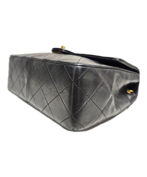 CHANEL（シャネル）CHANEL (シャネル) ミニマトラッセ20 シングルフラップチェーンショルダーバッグ A2000 1985-1993年製 ブラック サイズ:mini/ミニ/20の古着・服飾アイテム
