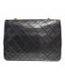 CHANEL (シャネル) ミニマトラッセ20 シングルフラップチェーンショルダーバッグ A2000 1985-1993年製 ブラック サイズ:mini/ミニ/20：450000円