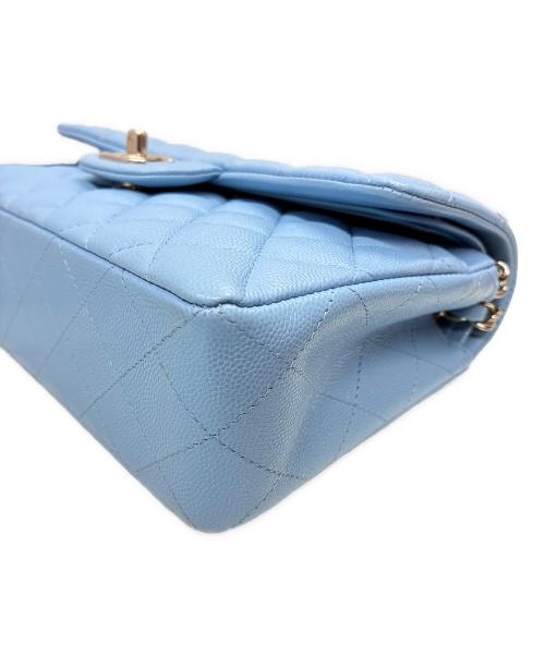 CHANEL（シャネル）CHANEL (シャネル) マトラッセ23 Wフラップチェーンショルダーバッグ A01113 ブルー サイズ:23の古着・服飾アイテム