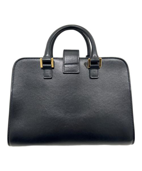 Saint Laurent Paris（サンローランパリ）Saint Laurent Paris (サンローランパリ) モノグラム ベイビーカバス2WAY ショルダーバッグ ブラック サイズ:−の古着・服飾アイテム