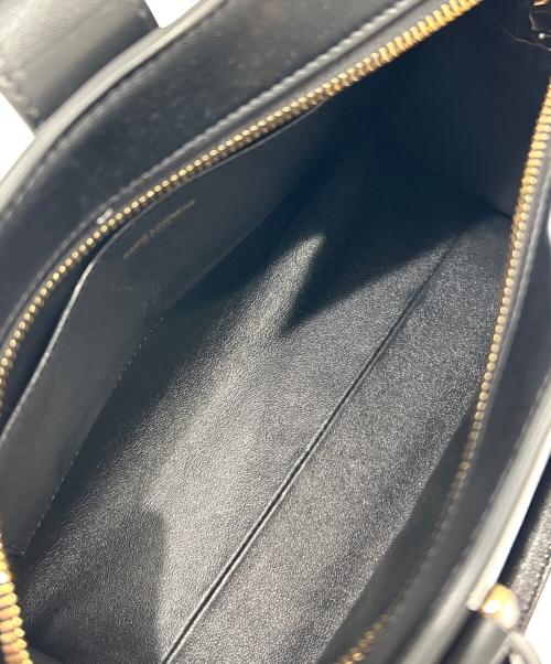 Saint Laurent Paris（サンローランパリ）Saint Laurent Paris (サンローランパリ) モノグラム ベイビーカバス2WAY ショルダーバッグ ブラック サイズ:−の古着・服飾アイテム