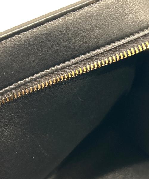 Saint Laurent Paris（サンローランパリ）Saint Laurent Paris (サンローランパリ) モノグラム ベイビーカバス2WAY ショルダーバッグ ブラック サイズ:−の古着・服飾アイテム