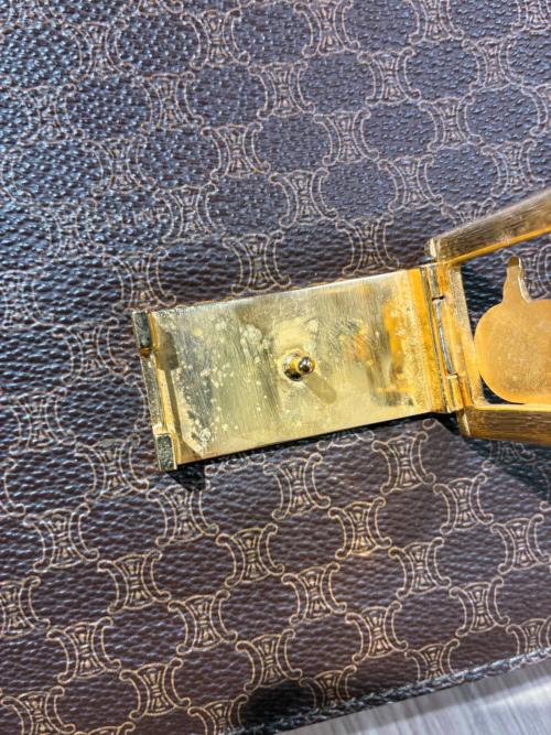 CELINE（セリーヌ）CELINE (セリーヌ) CELINE マカダム ショルダーバッグ サイズ:-の古着・服飾アイテム