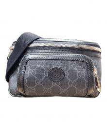 GUCCI（グッチ）の古着「インターロッキングGショルダーバッグ」｜ブラック