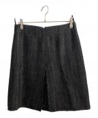 CHANELシャネル）の古着「ツイードスカート」｜ブラック
