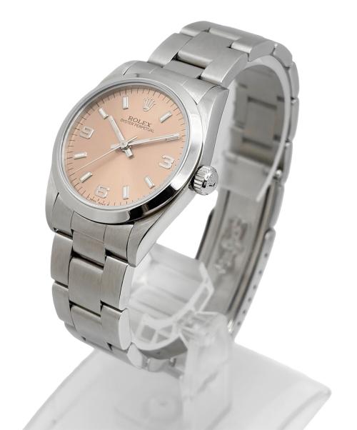 ROLEX（ロレックス）ROLEX (ロレックス) オイスターパーペチュアル/Oyster Perpetual/Ref：67480/ピンク文字盤 ピンク文字盤 サイズ:29mmの古着・服飾アイテム