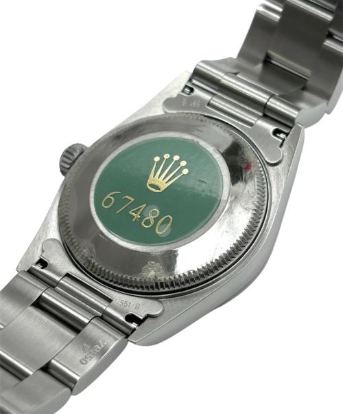 ROLEX（ロレックス）ROLEX (ロレックス) オイスターパーペチュアル/Oyster Perpetual/Ref：67480/ピンク文字盤 ピンク文字盤 サイズ:29mmの古着・服飾アイテム