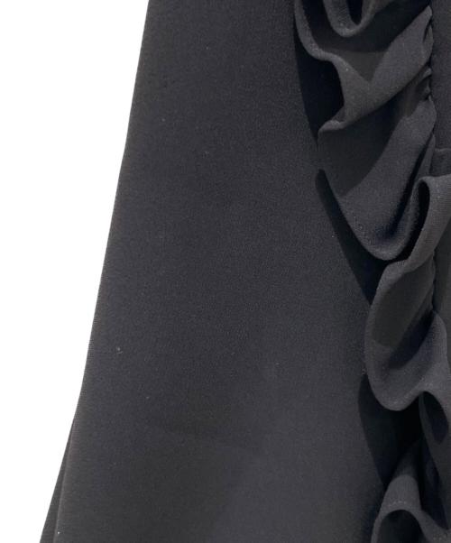 YOKO CHAN（ヨーコチャン）YOKO CHAN (ヨーコチャン) ラッフルミニスカート ブラック サイズ:36の古着・服飾アイテム