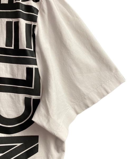 MONCLER（モンクレール）MONCLER (モンクレール) ロゴTシャツ ホワイト サイズ:Mの古着・服飾アイテム