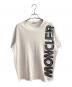 MONCLER（モンクレール）の古着「ロゴTシャツ」｜ホワイト