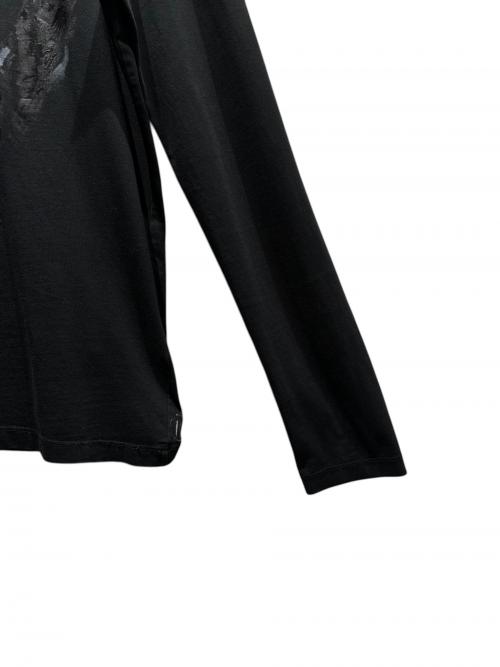 MONCLER（モンクレール）MONCLER (モンクレール) 長袖Tシャツ ブラック サイズ:Mの古着・服飾アイテム