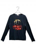 MONCLERモンクレール）の古着「長袖Tシャツ」｜ネイビー