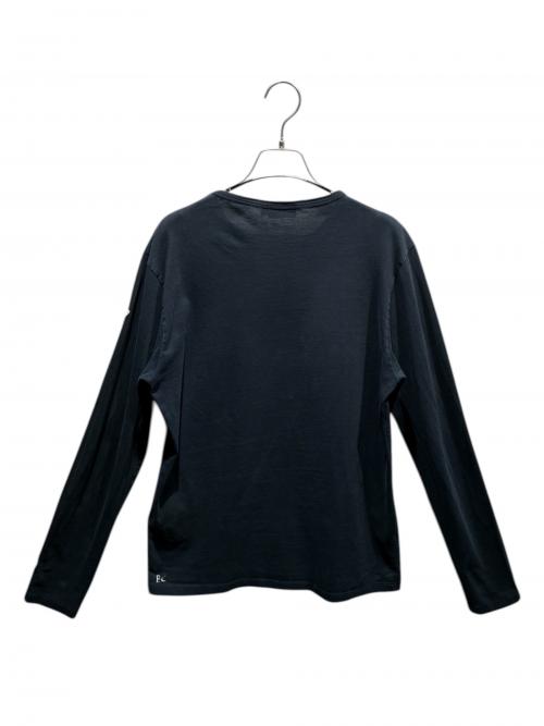 MONCLER（モンクレール）MONCLER (モンクレール) 長袖Tシャツ ネイビー サイズ:Mの古着・服飾アイテム