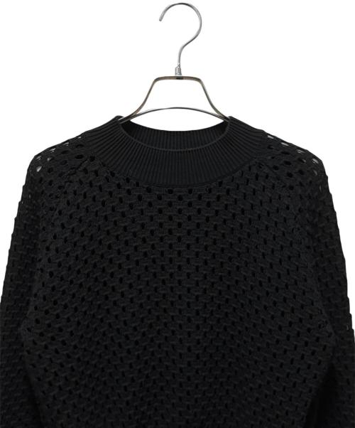 MONCLER（モンクレール）MONCLER (モンクレール) GIROCOLLO/ニット ブラック サイズ:Ｓの古着・服飾アイテム