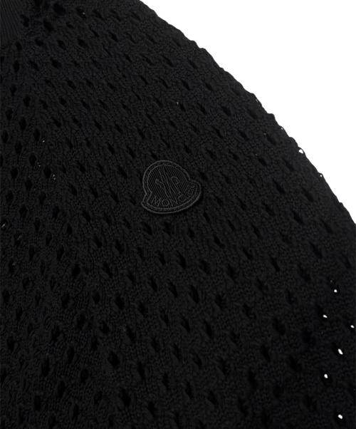MONCLER（モンクレール）MONCLER (モンクレール) GIROCOLLO/ニット ブラック サイズ:Ｓの古着・服飾アイテム