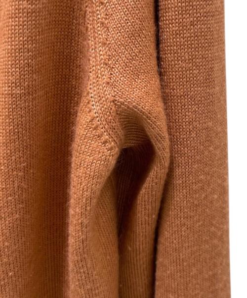 HERMES（エルメス）HERMES (エルメス) カシミヤシルクニット ブラウン サイズ:40の古着・服飾アイテム