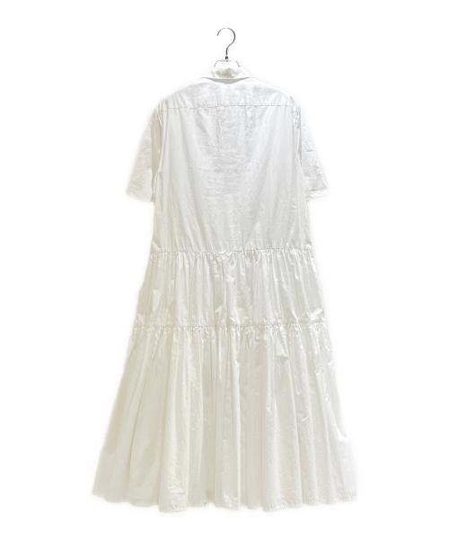 CECILIE BAHNSEN（セシリーバンセン）CECILIE BAHNSEN (セシリーバンセン) PRIMROSE DRESS/プライムローズドレス/6526-343-1067 ホワイト サイズ:UK6/US2の古着・服飾アイテム