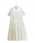 CECILIE BAHNSEN（セシリーバンセン）の古着「PRIMROSE DRESS/プライムローズドレス/6526-343-1067」｜ホワイト