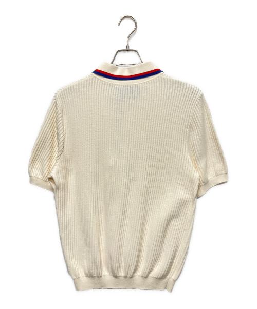 GUCCI（グッチ）GUCCI (グッチ) ニットポロシャツ　692863 ホワイト サイズ:Ｍの古着・服飾アイテム