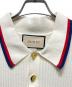 中古・古着 GUCCI (グッチ) ニットポロシャツ　692863 ホワイト サイズ:Ｍ：45000円