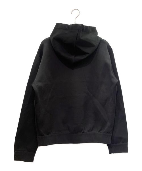 LOUIS VUITTON（ルイ ヴィトン）LOUIS VUITTON (ルイ ヴィトン) ビッグサークルロゴプリントパーカー ブラック サイズ:Ｓの古着・服飾アイテム