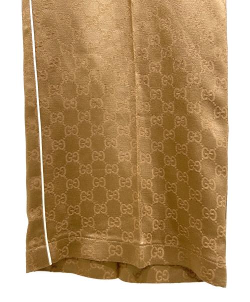 GUCCI（グッチ）GUCCI (グッチ) GGジャガードパンツ/794774 XJGSE キャメル サイズ:XXSの古着・服飾アイテム