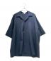 LOEWE（ロエベ）の古着「Anagram Embroidered Short Sleeve Shirt/アナグラム刺繍半袖シャツ/H526Y05WDE」｜ネイビー