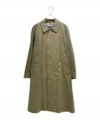Burberry'sバーバリー）の古着「Balmacaan Coat ステンカラーコート/BAA50-902-79」｜玉虫色