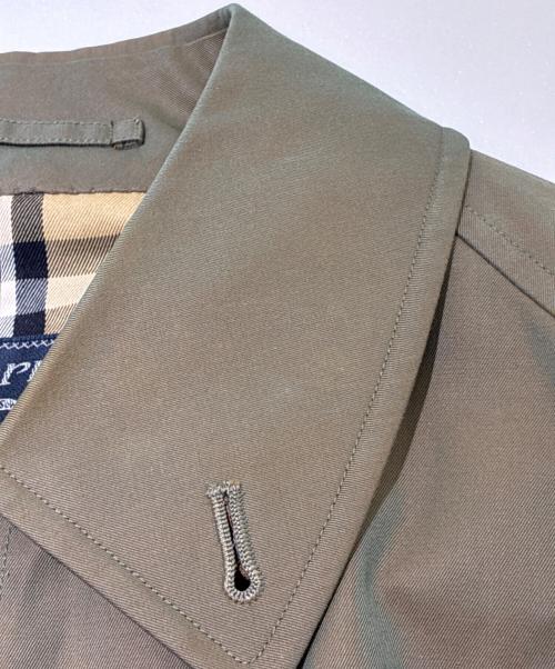 Burberry's（バーバリー）Burberry's (バーバリー) Balmacaan Coat ステンカラーコート/BAA50-902-79 玉虫色 サイズ:FREEの古着・服飾アイテム