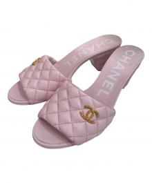CHANEL（シャネル）の古着「ココマーク マトラッセミュール」｜ピンク