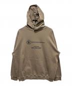 BALENCIAGAバレンシアガ）の古着「World Food Programmeプルオーバーパーカー　600583」｜ブラウン