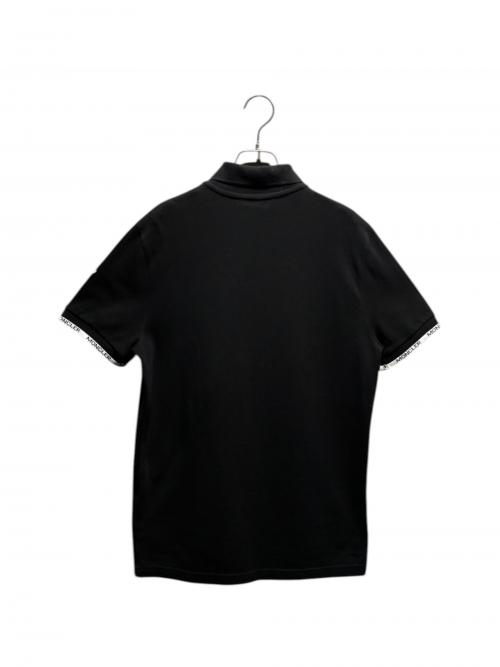 MONCLER（モンクレール）MONCLER (モンクレール) ポロシャツ H20918A00014 2023年製 ブラック サイズ:Mの古着・服飾アイテム