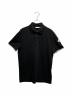 MONCLER（モンクレール）の古着「ポロシャツ H20918A00014 2023年製」｜ブラック