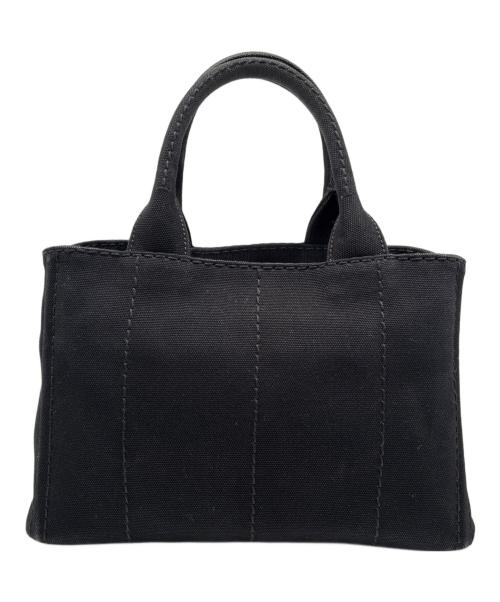 PRADA（プラダ）PRADA (プラダ) カナパミニ　2WAYバッグ ブラック サイズ:-の古着・服飾アイテム