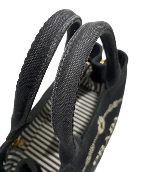 PRADA（プラダ）PRADA (プラダ) カナパミニ　2WAYバッグ ブラック サイズ:-の古着・服飾アイテム