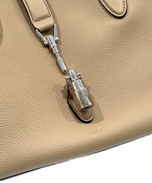 GUCCI（グッチ）GUCCI (グッチ) ニュージャッキー 2WAYバッグ 365460 ベージュの古着・服飾アイテム