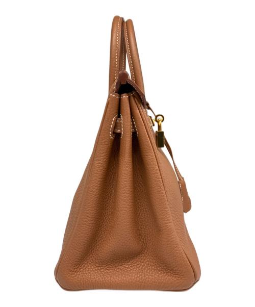 HERMES（エルメス）HERMES (エルメス) バーキン25/ゴールド金具/トゴ/ゴールド/X刻印 ゴールド サイズ:25の古着・服飾アイテム