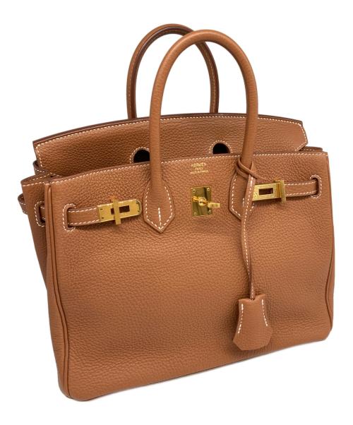 HERMES（エルメス）HERMES (エルメス) バーキン25/ゴールド金具/トゴ/ゴールド/X刻印 ゴールド サイズ:25の古着・服飾アイテム