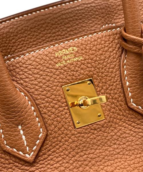HERMES（エルメス）HERMES (エルメス) バーキン25/ゴールド金具/トゴ/ゴールド/X刻印 ゴールド サイズ:25の古着・服飾アイテム