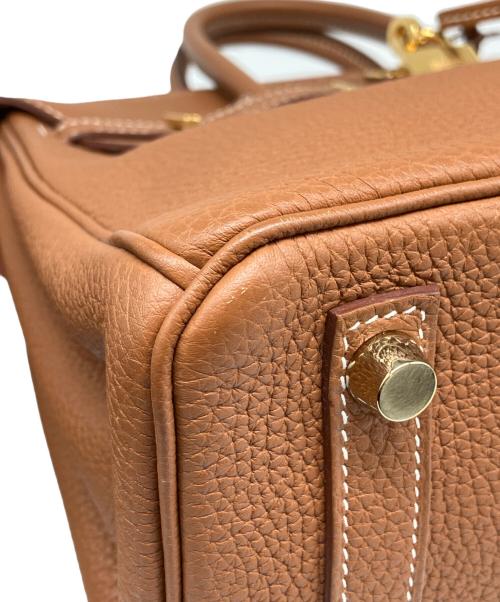 HERMES（エルメス）HERMES (エルメス) バーキン25/ゴールド金具/トゴ/ゴールド/X刻印 ゴールド サイズ:25の古着・服飾アイテム