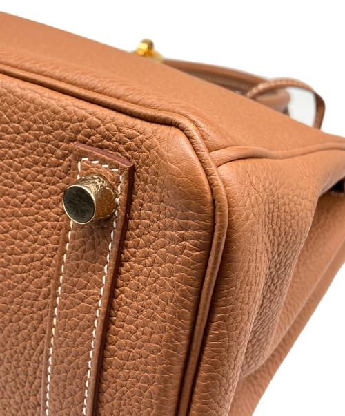 HERMES（エルメス）HERMES (エルメス) バーキン25/ゴールド金具/トゴ/ゴールド/X刻印 ゴールド サイズ:25の古着・服飾アイテム