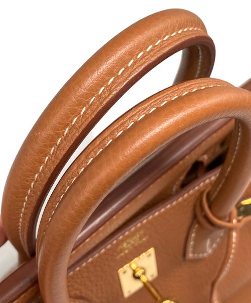 HERMES（エルメス）HERMES (エルメス) バーキン25/ゴールド金具/トゴ/ゴールド/X刻印 ゴールド サイズ:25の古着・服飾アイテム