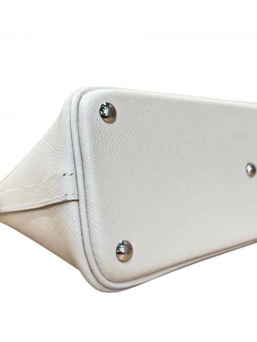 HERMES（エルメス）HERMES (エルメス) ボリード27/ヴォーエプソン/クレ/A刻印：2017年製造/シルバー金具 クレ サイズ:27の古着・服飾アイテム