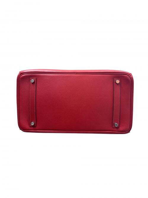 HERMES（エルメス）HERMES (エルメス) Birkin 35 バーキン 35/ヴォーエプソン/ルージュガランス/□J刻印：2006年製造/シルバー金具 ルージュガランス サイズ:35の古着・服飾アイテム