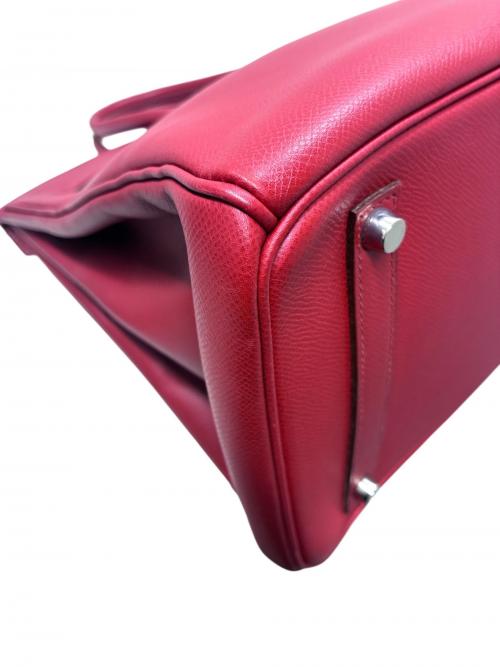 HERMES（エルメス）HERMES (エルメス) Birkin 35 バーキン 35/ヴォーエプソン/ルージュガランス/□J刻印：2006年製造/シルバー金具 ルージュガランス サイズ:35の古着・服飾アイテム