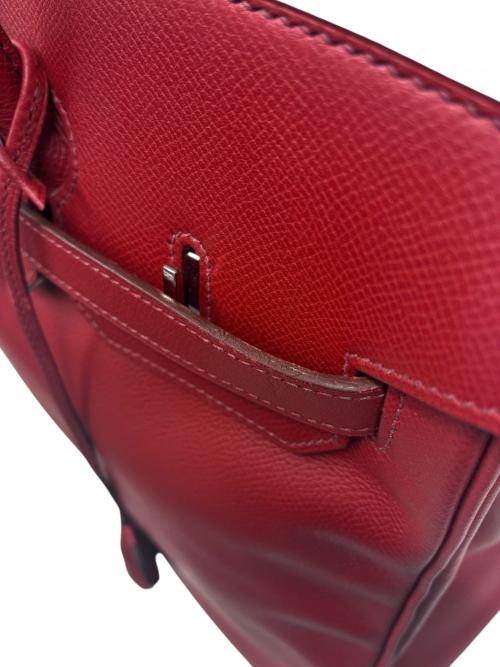 HERMES（エルメス）HERMES (エルメス) Birkin 35 バーキン 35/ヴォーエプソン/ルージュガランス/□J刻印：2006年製造/シルバー金具 ルージュガランス サイズ:35の古着・服飾アイテム