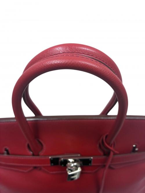 HERMES（エルメス）HERMES (エルメス) Birkin 35 バーキン 35/ヴォーエプソン/ルージュガランス/□J刻印：2006年製造/シルバー金具 ルージュガランス サイズ:35の古着・服飾アイテム