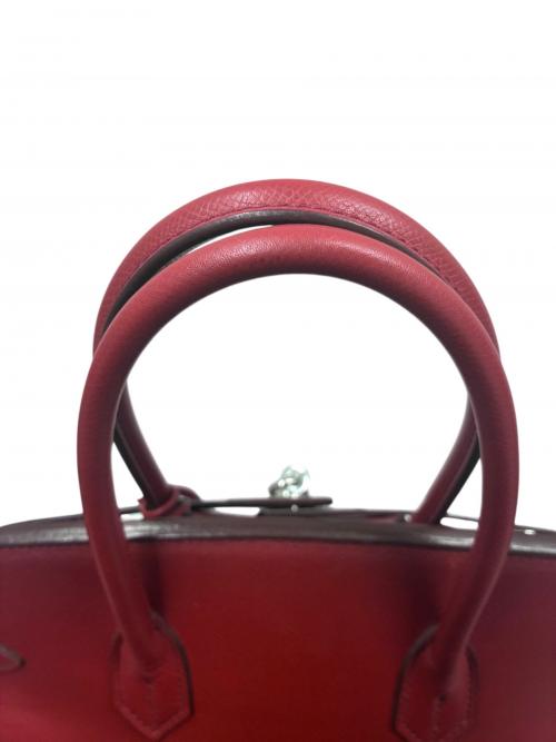 HERMES（エルメス）HERMES (エルメス) Birkin 35 バーキン 35/ヴォーエプソン/ルージュガランス/□J刻印：2006年製造/シルバー金具 ルージュガランス サイズ:35の古着・服飾アイテム