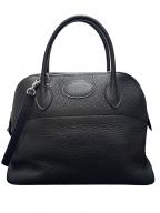 HERMESエルメス）の古着「ボリード 31/トリヨンクレマンス/ブラック/▢J刻印：2006年製造/シルバー金具」｜ブラック